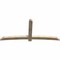 Ekena Millwork Bellingham Rough Sawn Timber Gable Bracket, Douglas Fir, 108"W x 49"H x 4"D x 6"F, 11/12 Pitch GBW108X49X0406BEL00RDF - alternate 2
